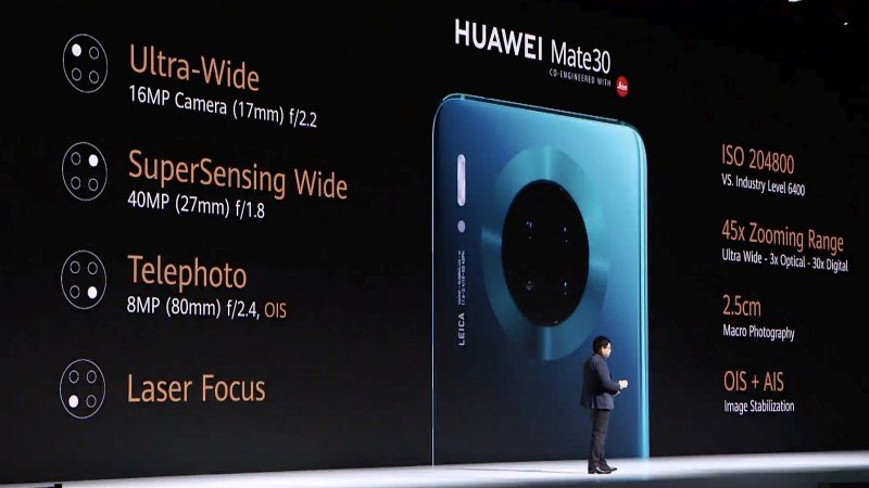 Huawei Mate 30 kamera