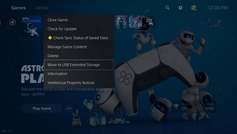 PlayStation 5 umožní prenášať hry na USB úložisko 
