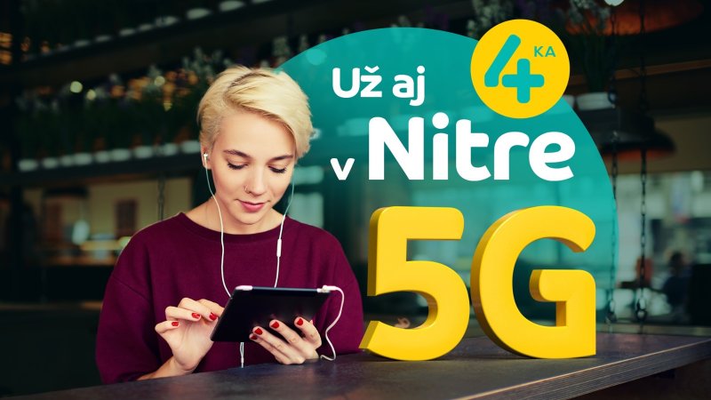 4ka: 5G sieť už aj v Nitre
